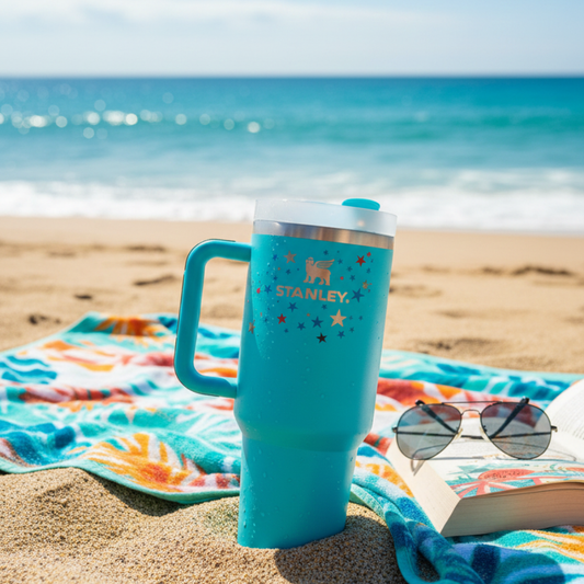 Blue Star Printed Stanley Tumbler 1.18L