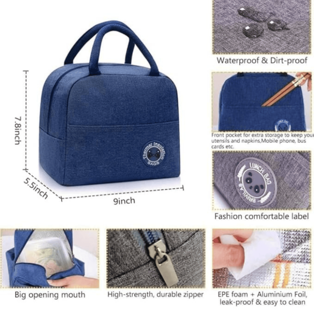Mini Lunch Bag for Office & School