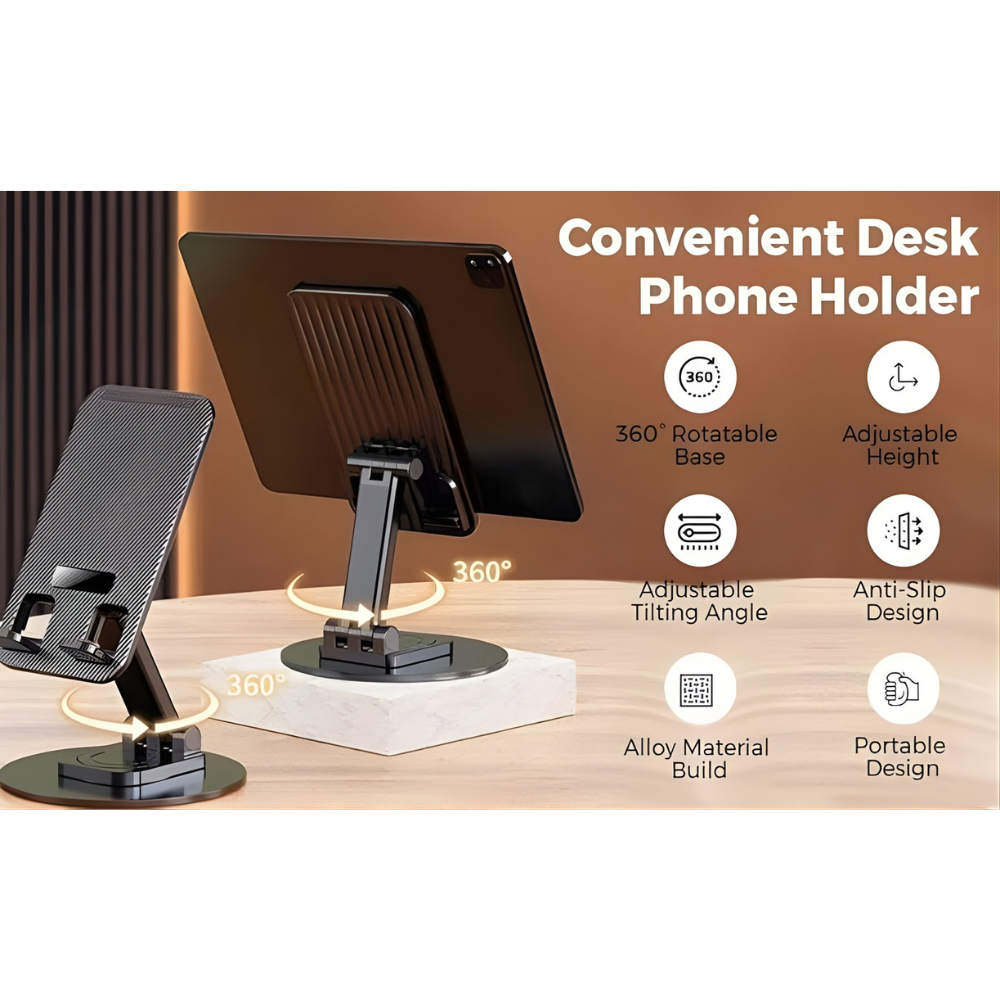 JORSOR Phone & Tablet Stand with Anti-Slip Base