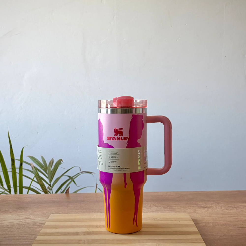 Stanley Lady Sunset Drip Quencher H2.0 1.18L – Insulated Stainless Steel Tumbler with Handle & Straw