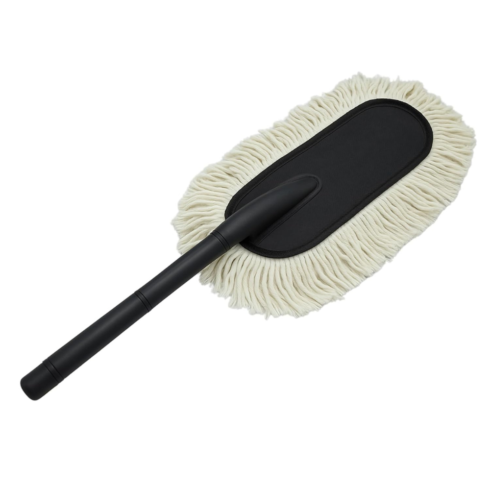 Jopasu Car Duster Brush for Car Cleaning – Scratch-Free Microfiber Dust Cleaner with Long Handle | High Absorption Auto Duster for Car, Bike & Dashboard Cleaning