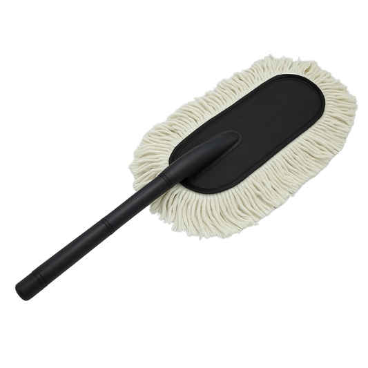 Jopasu Car Duster Brush for Car Cleaning – Scratch-Free Microfiber Dust Cleaner with Long Handle | High Absorption Auto Duster for Car, Bike & Dashboard Cleaning