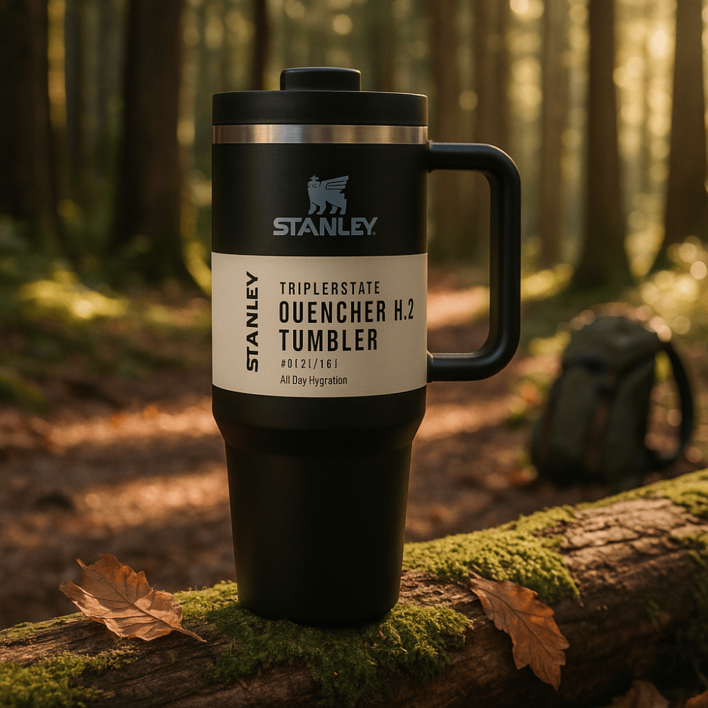 Stanley Quencher H2.0 Black Tumbler 1.18L