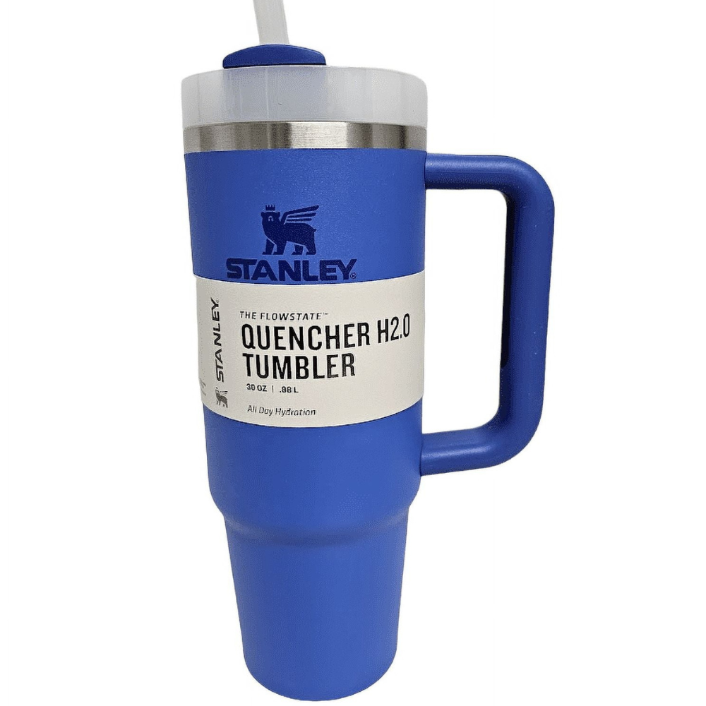 Stanley Quencher H2.0 1.18L Royal Blue Insulated Tumbler with Handle & Straw | Double-Wall Stainless Steel Travel Mug