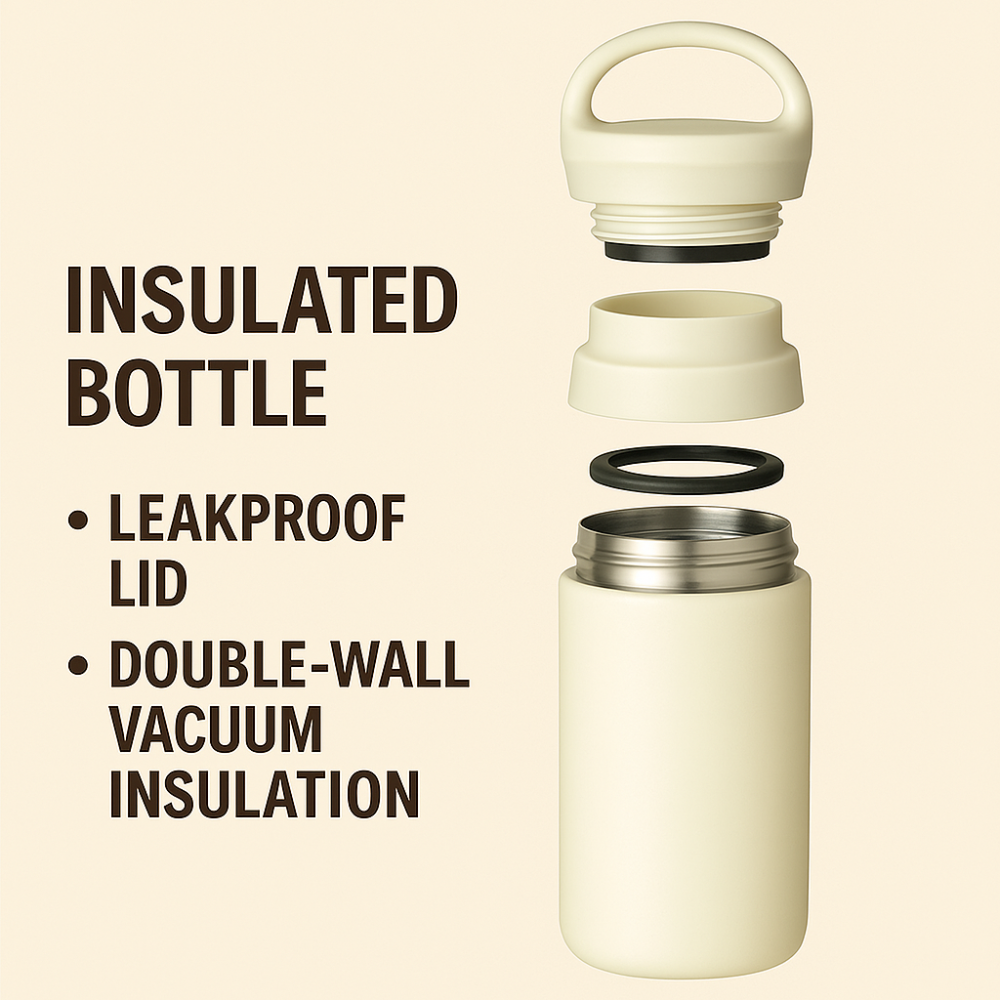 Vacuum Insulated Travel Tumbler Bottle 500ml