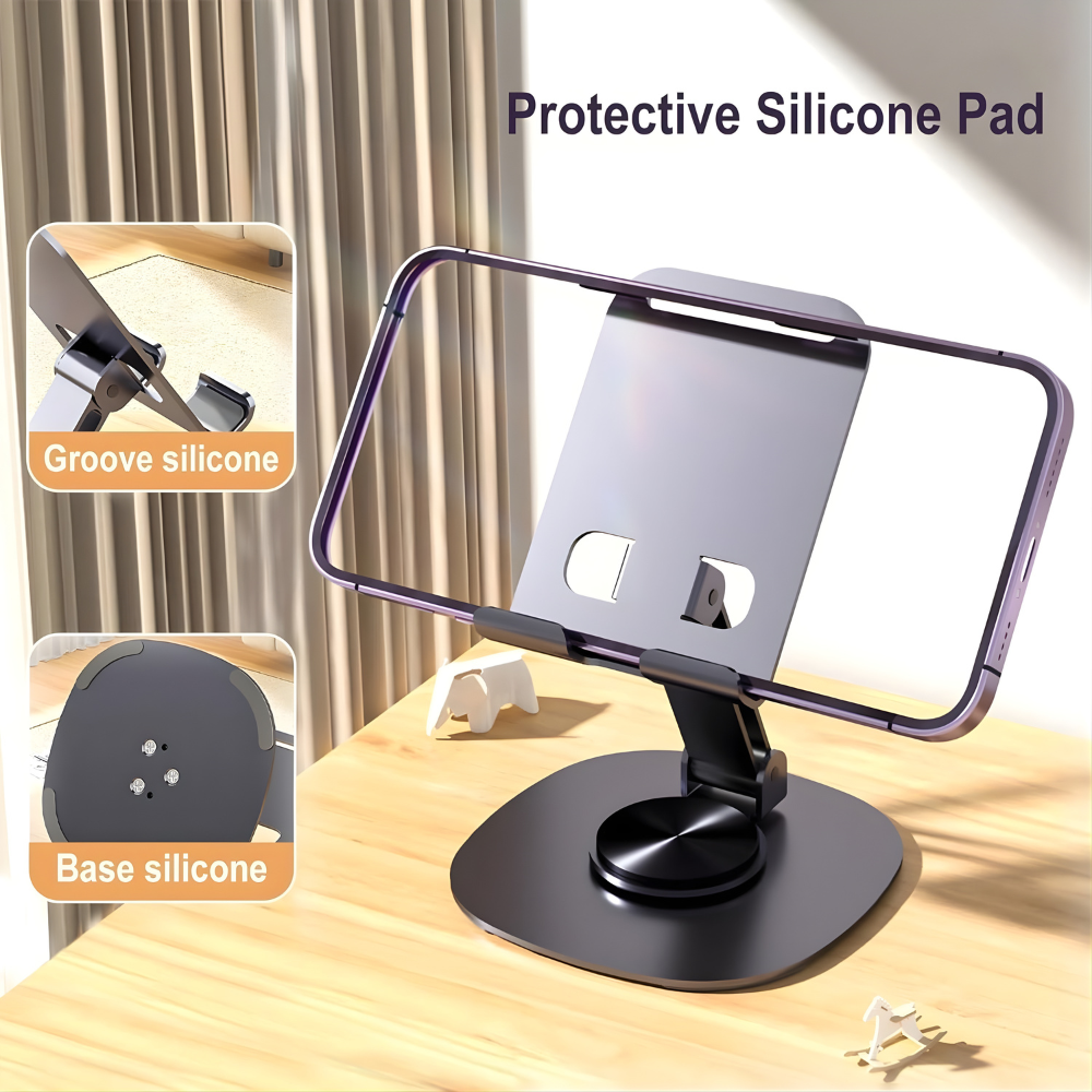 Premium 360° Adjustable Metal Phone & Tablet Stand