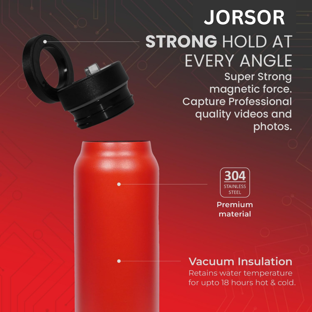 Vacuum Insulated Stainless Steel Water Bottle 800ML | Leakproof Thermal Bottle for Gym, Travel, Office & Outdoor Use
