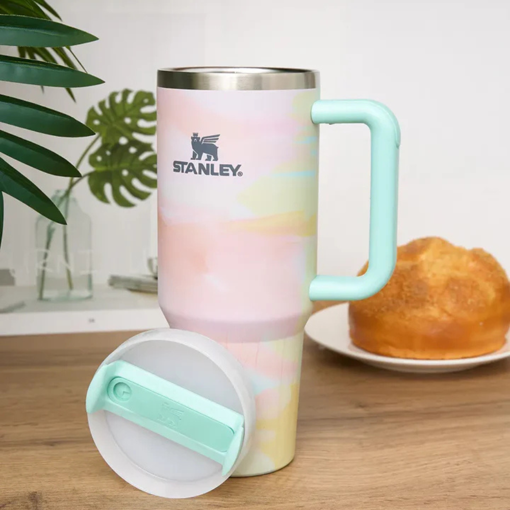 Stanley Quencher H2.0 Marble Green 1.18L