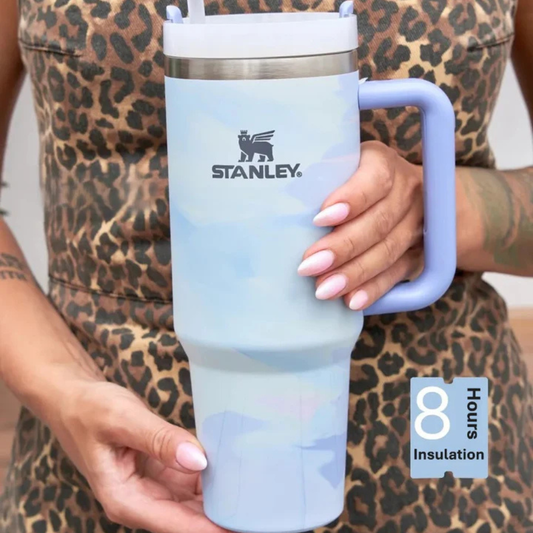 Stanley Quencher H2.0 Pastel Blue Marble  1.18L