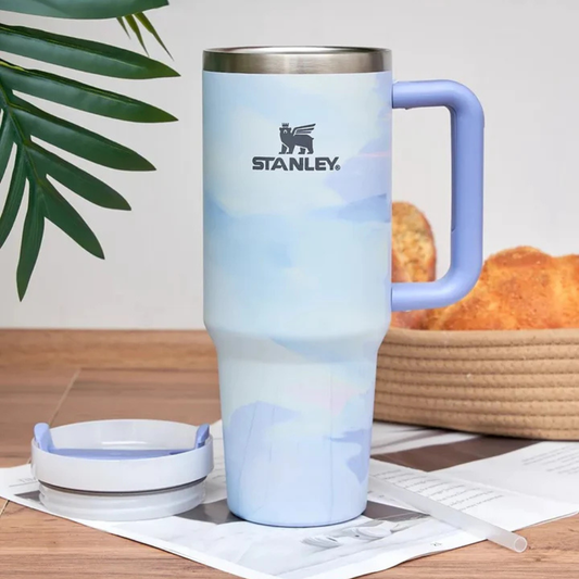 Stanley Quencher H2.0 Pastel Blue Marble  1.18L