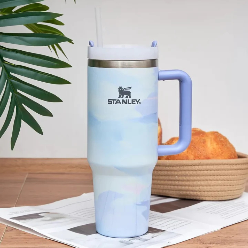 Stanley Quencher H2.0 Pastel Blue Marble  1.18L
