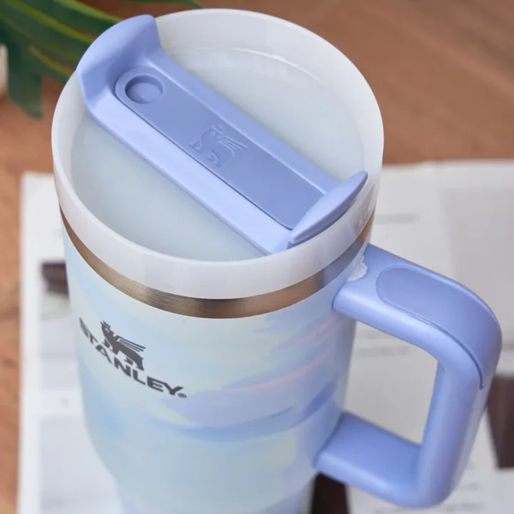 Stanley Quencher H2.0 Pastel Blue Marble  1.18L