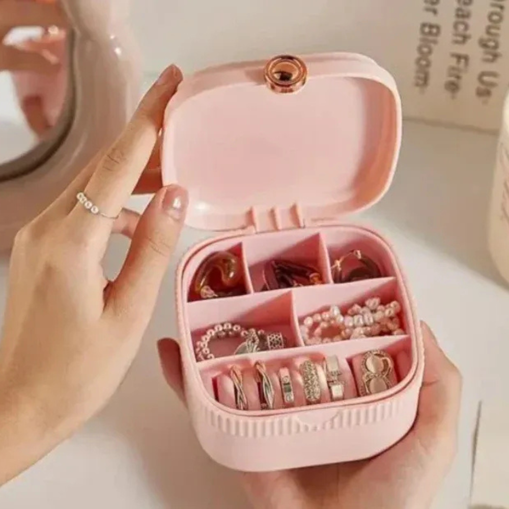 Compact Travel Jewelry Box
