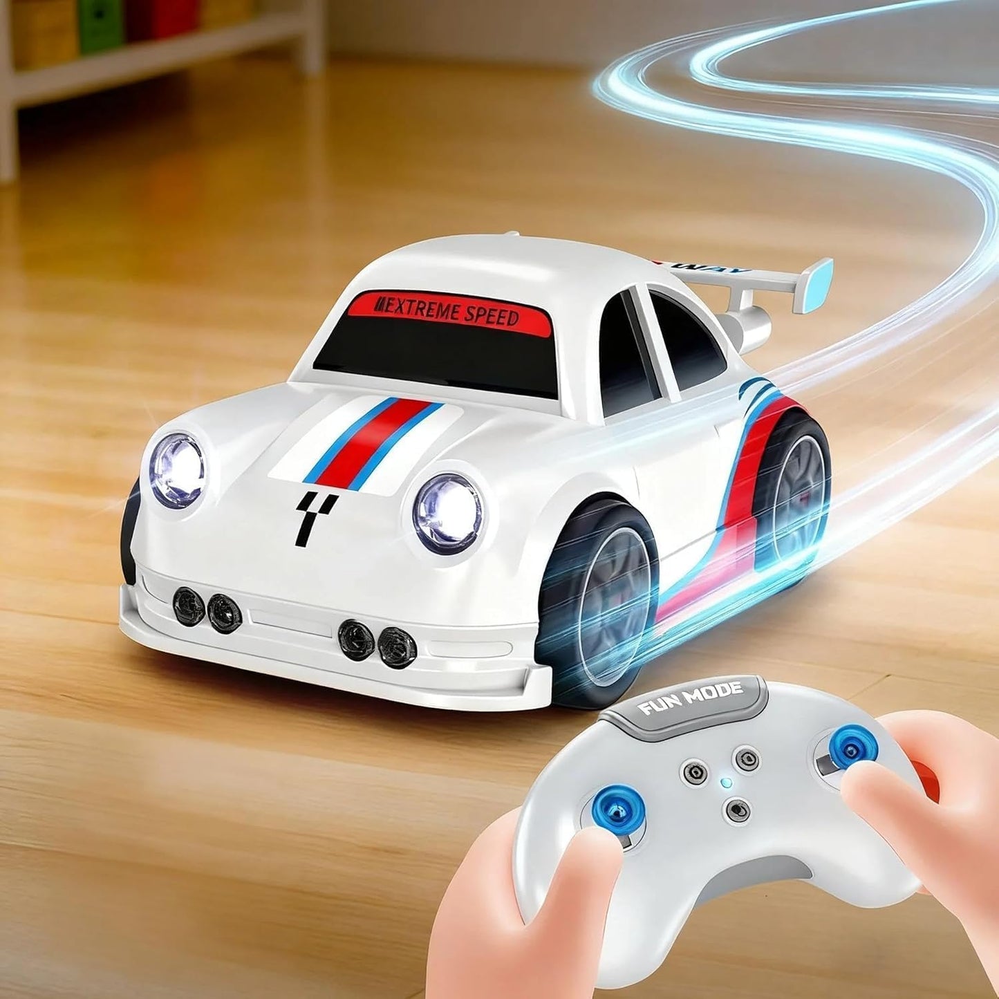 Mini Multi-Functional Sensor RC Racing Car for Kids