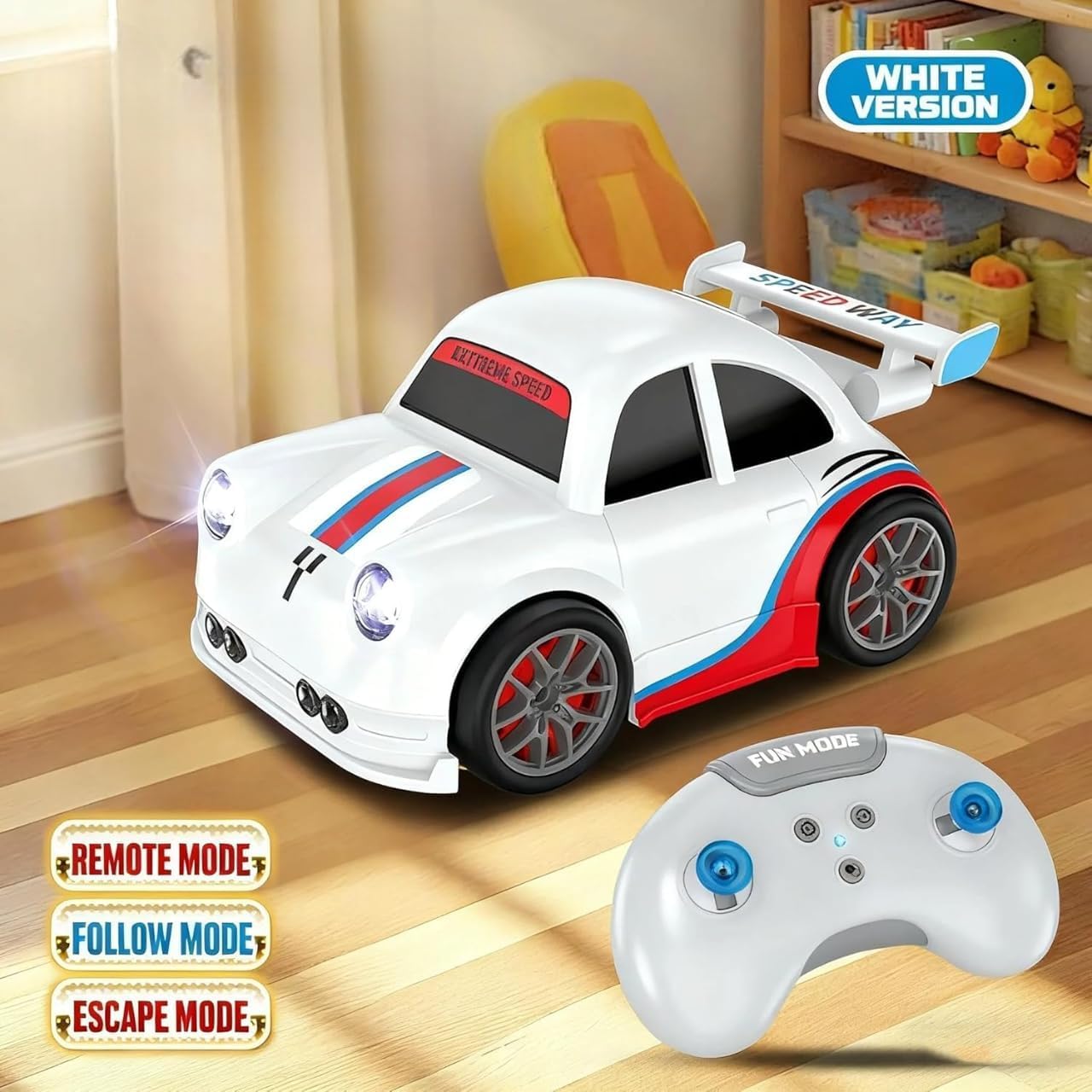 Mini Multi-Functional Sensor RC Racing Car for Kids