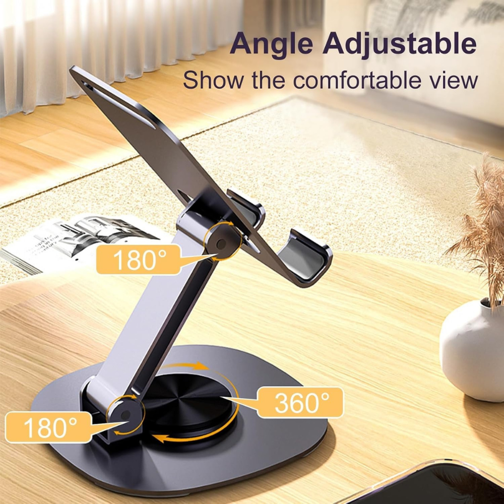 Premium 360° Adjustable Metal Phone & Tablet Stand