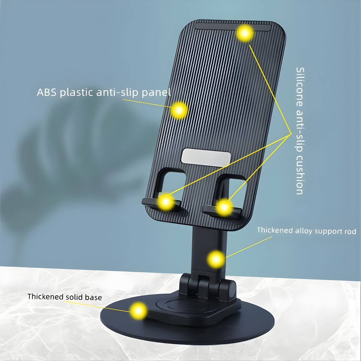 JORSOR Phone & Tablet Stand with Anti-Slip Base