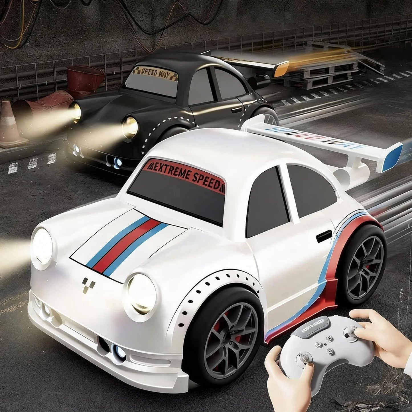 Mini Multi-Functional Sensor RC Racing Car for Kids