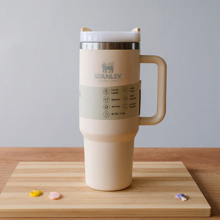 Stanley Plain Cream Tumbler  1.18L