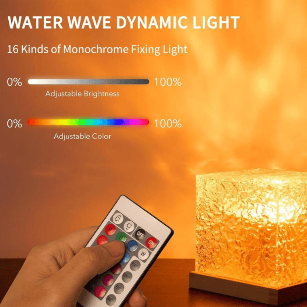 LED Water Wave Projection Light