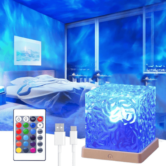 LED Water Wave Projection Light