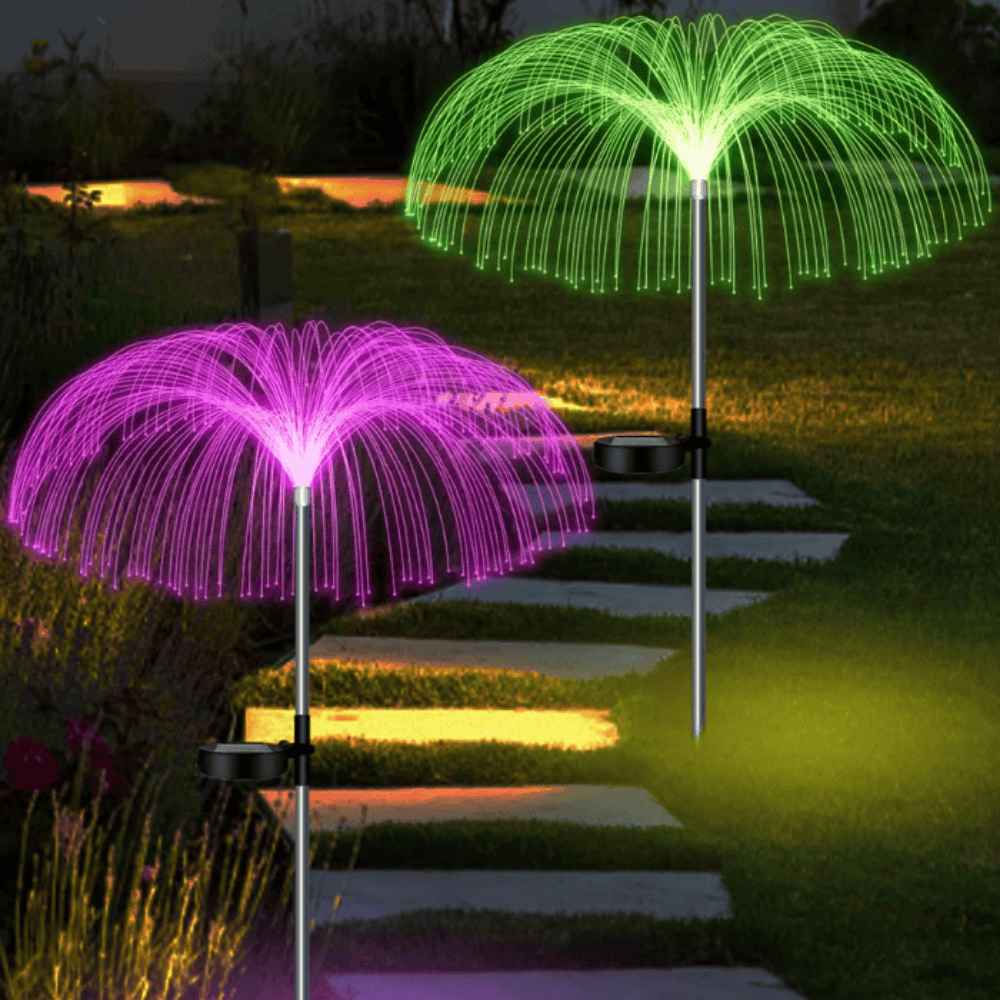 Solar Jellyfish LED Lights – 2 Pack
