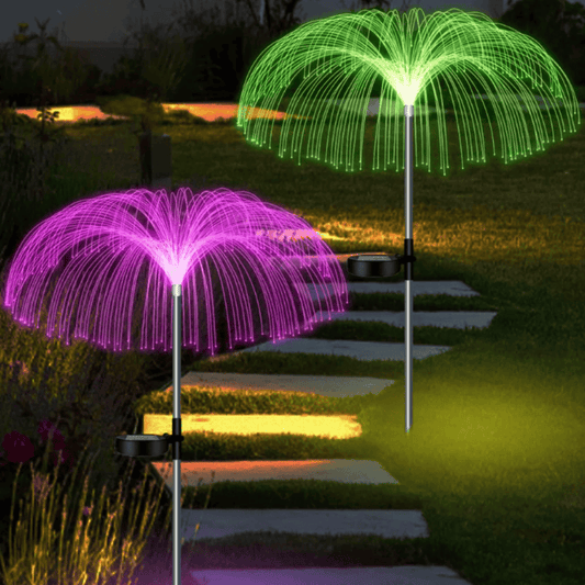 Solar Jellyfish LED Lights – 2 Pack