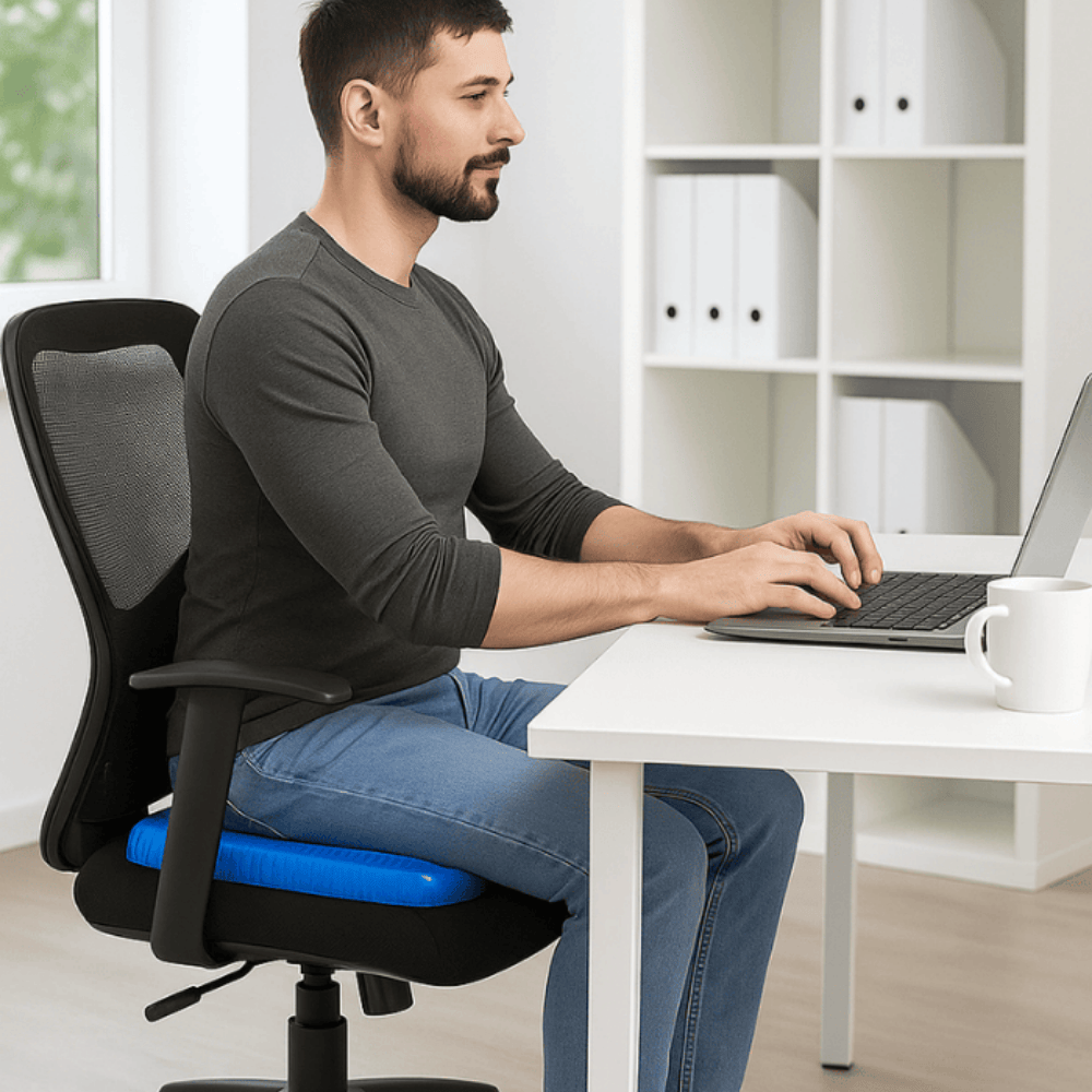 Egg Seater Cushion – Egg Seater for Back Pain Relief and Long Sitting Comfort