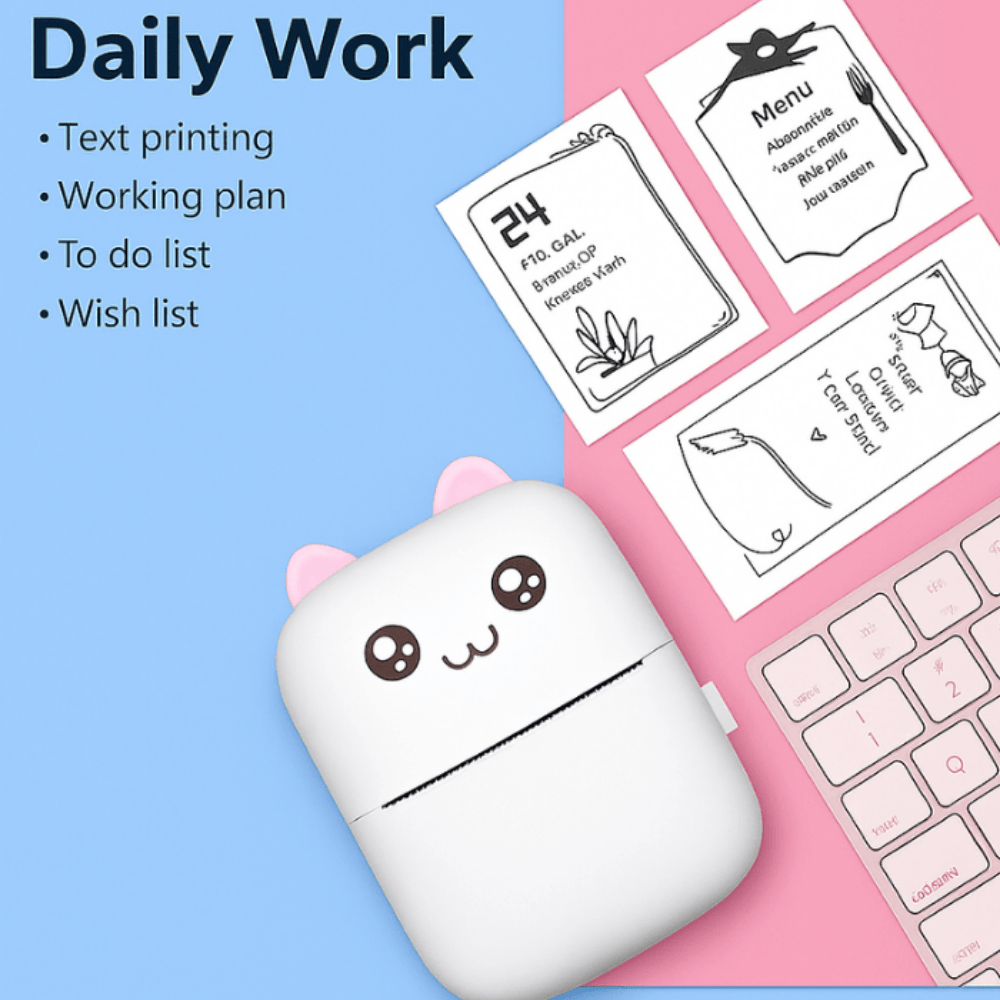 Mini Wireless Thermal Printer