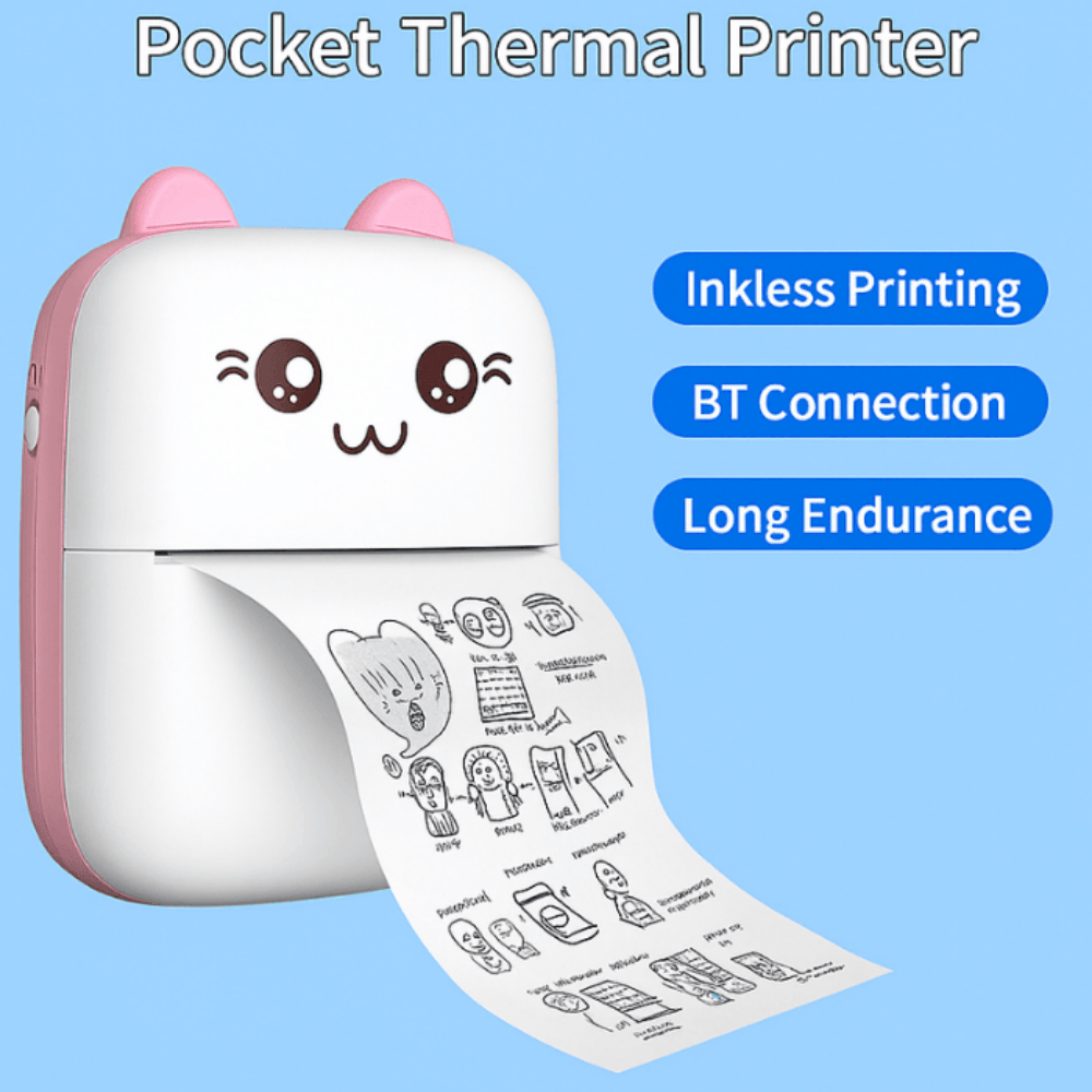Mini Wireless Thermal Printer