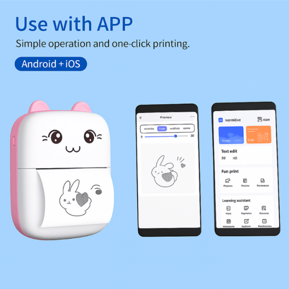 Mini Wireless Thermal Printer