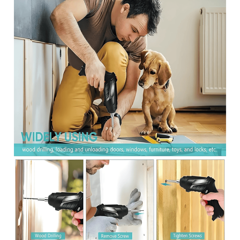 47-in-1 Electric Screwdriver Set