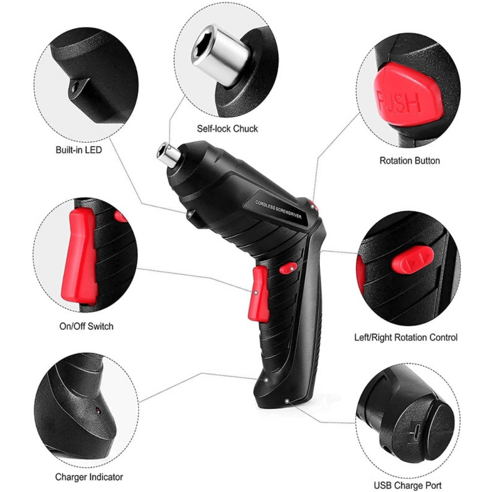 47-in-1 Electric Screwdriver Set